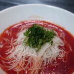 スープまで飲み干す！【トメート素麺】